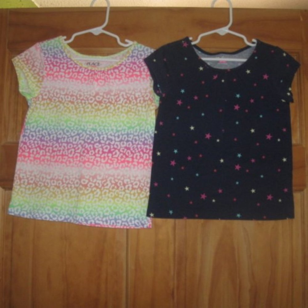 5/$30 Girls Children's Place Short Sleeve T Shirt Bundle
